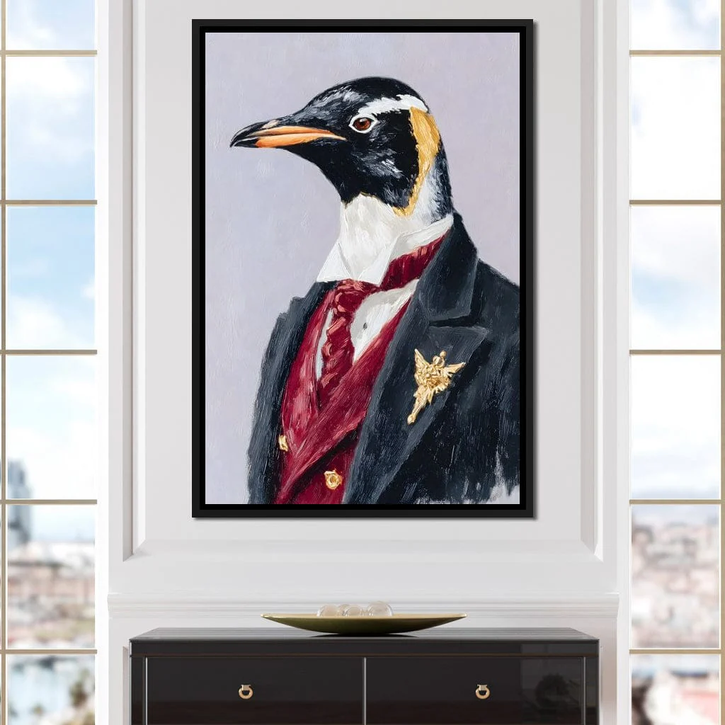 Regal Penguin Gent Portrait - Image 12