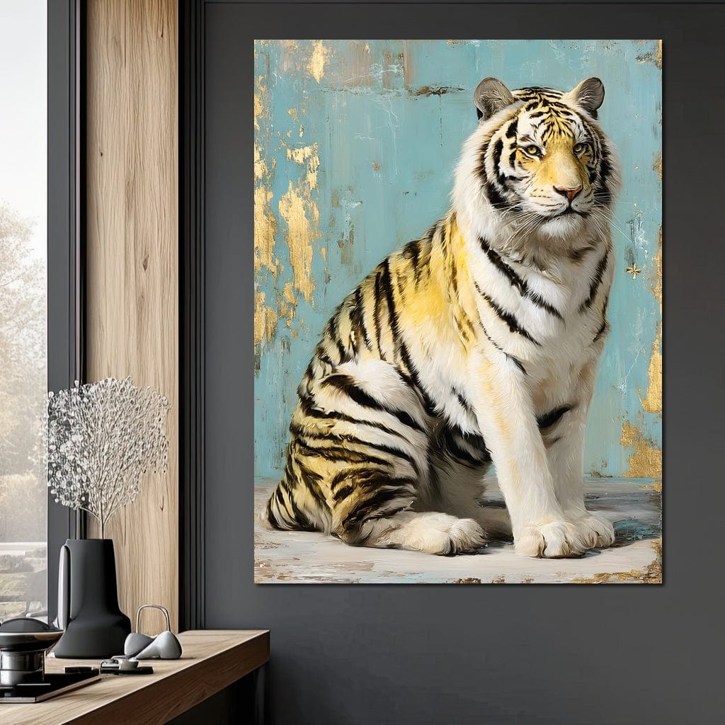 Regal Tiger Portrait Elegance - Image 6