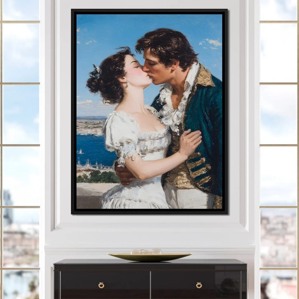 Regency Lovers Coastal Kiss - Image 2
