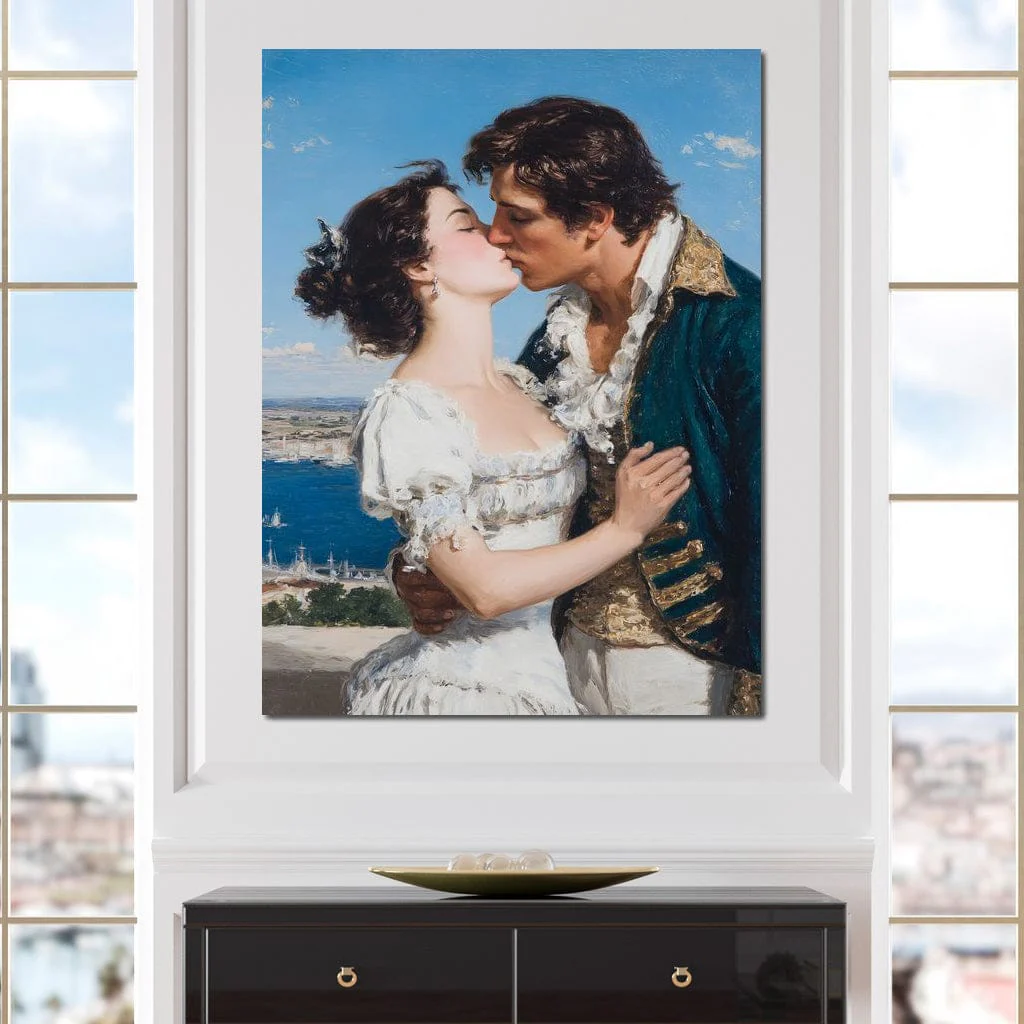 Regency Lovers Coastal Kiss - Image 5