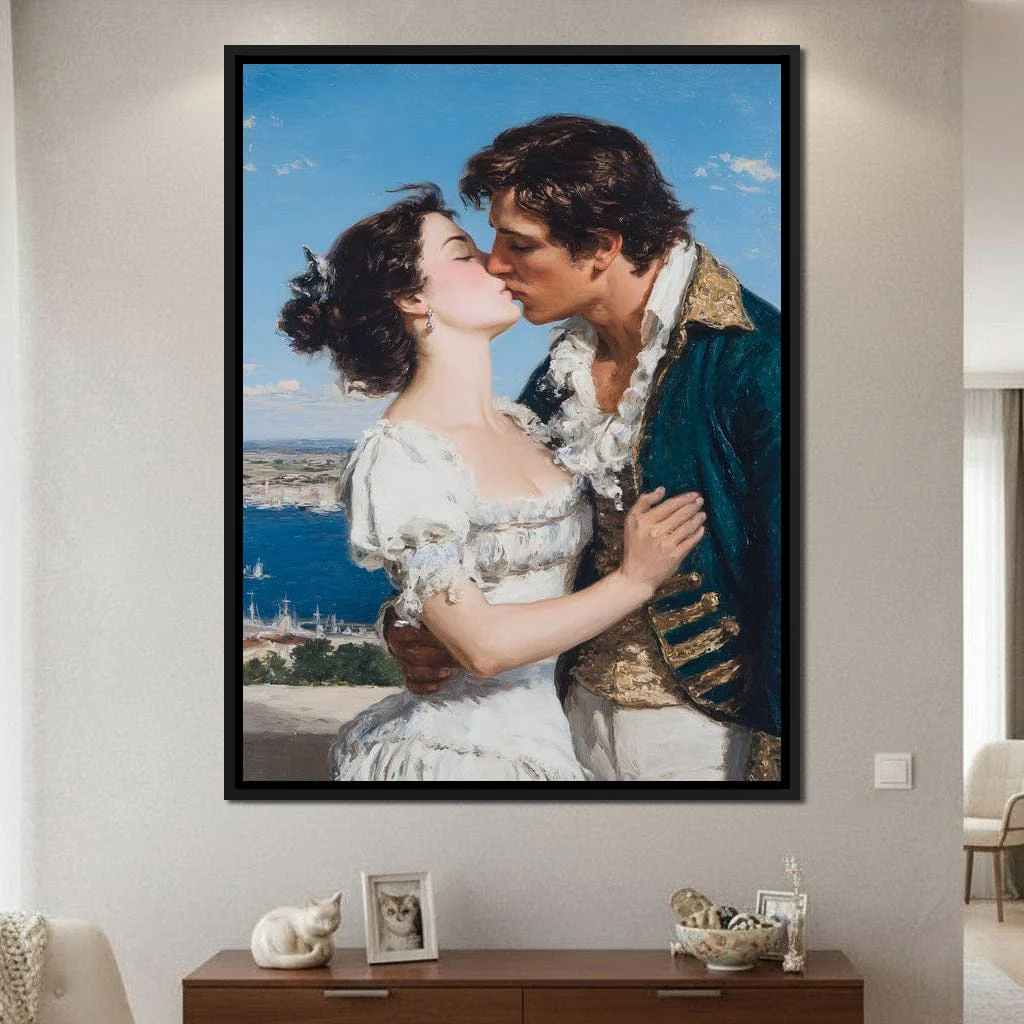 Regency Lovers Coastal Kiss - Image 8