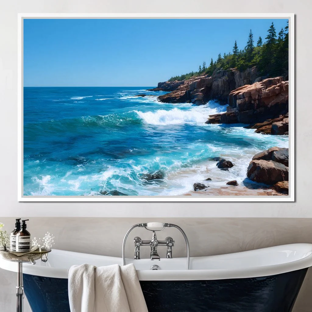 Rocky Coast Whitewave Horizon - Image 12