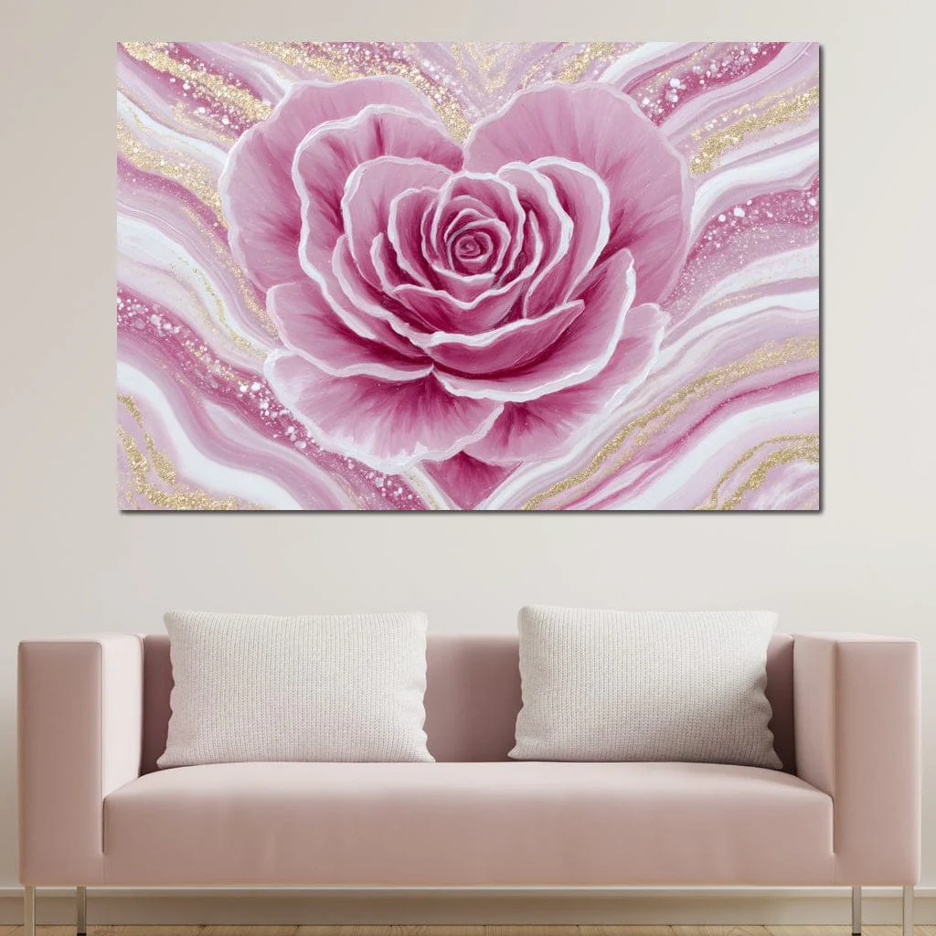 Rose Petal Heart Glow Gold - Image 8