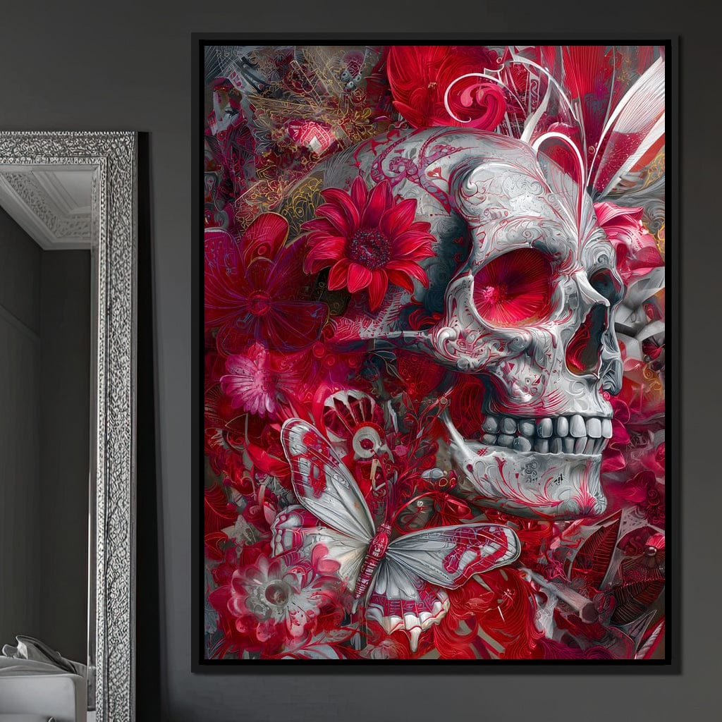 Rose Petal Skull Garden Feast - Image 9