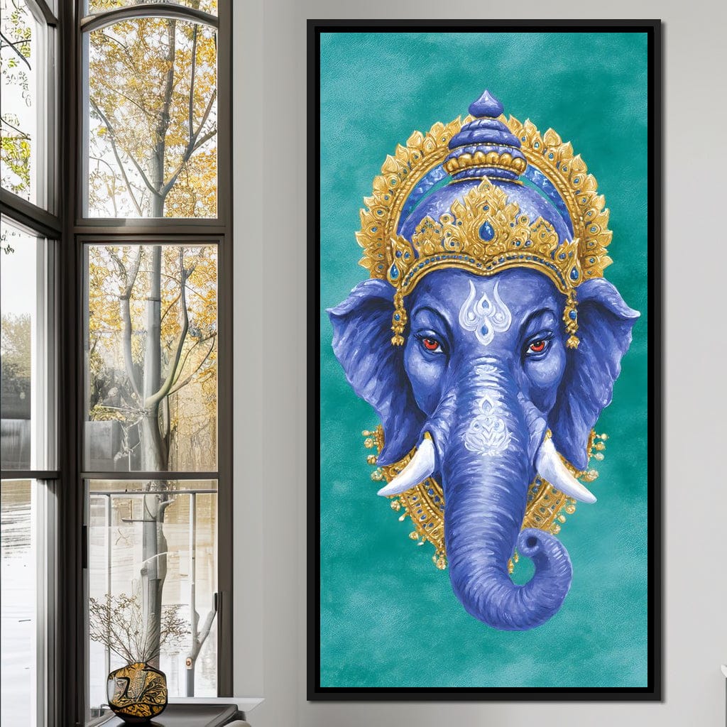 Royal Indigo Elephant Majesty