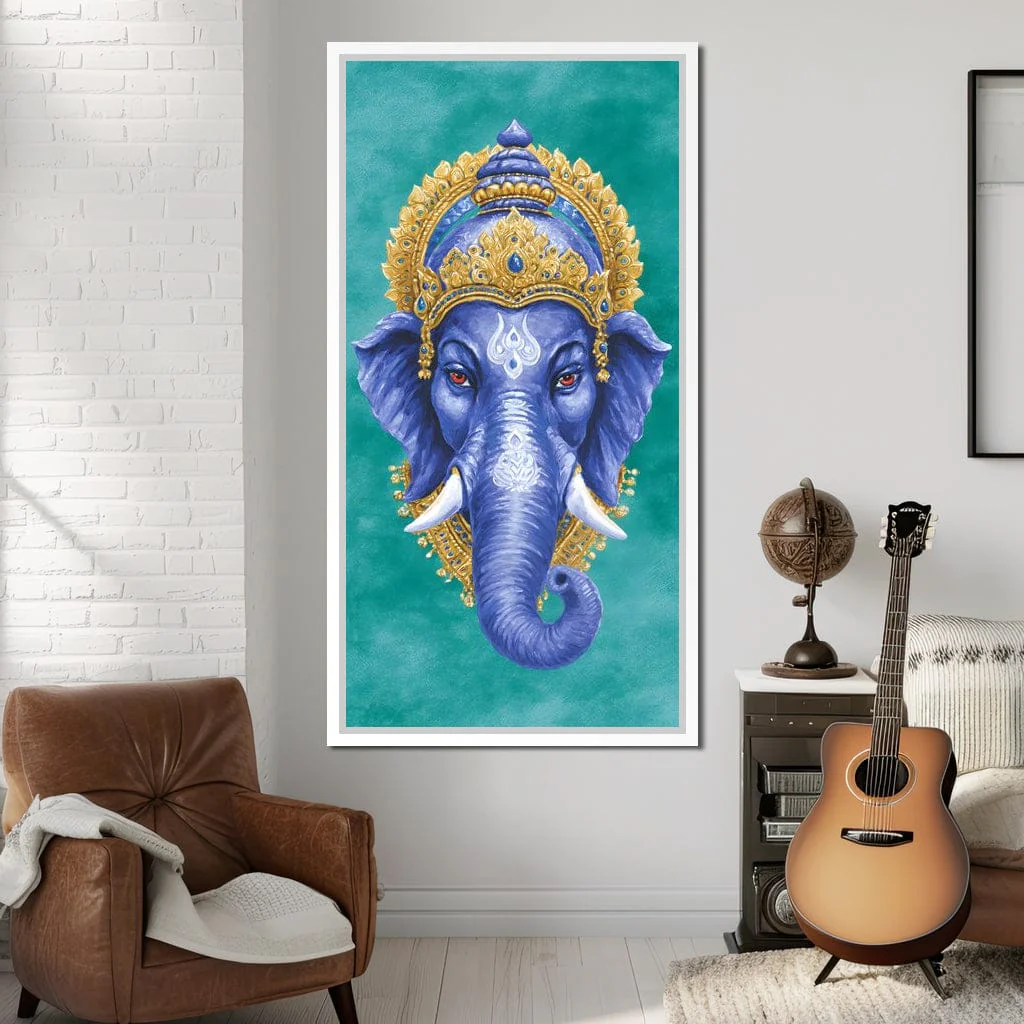 Royal Indigo Elephant Majesty - Image 10