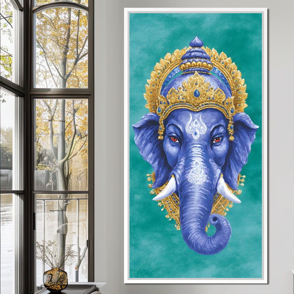 Royal Indigo Elephant Majesty - Image 3