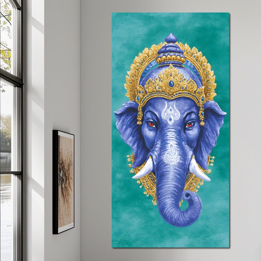 Royal Indigo Elephant Majesty - Image 6