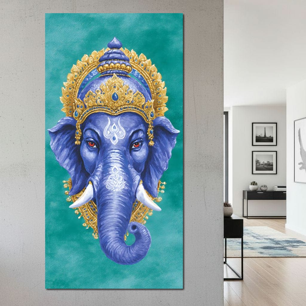 Royal Indigo Elephant Majesty - Image 7