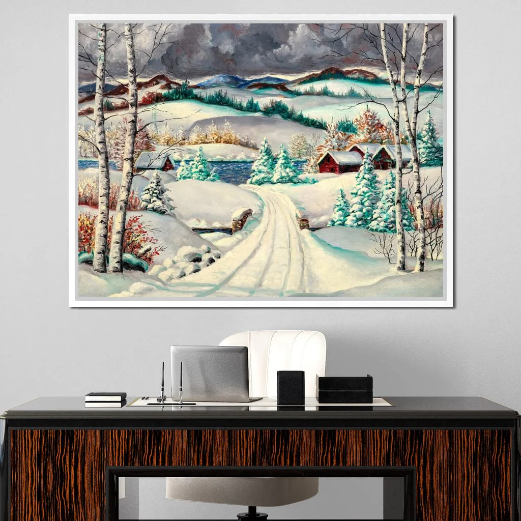 Rural Winter Landscape - Image 14