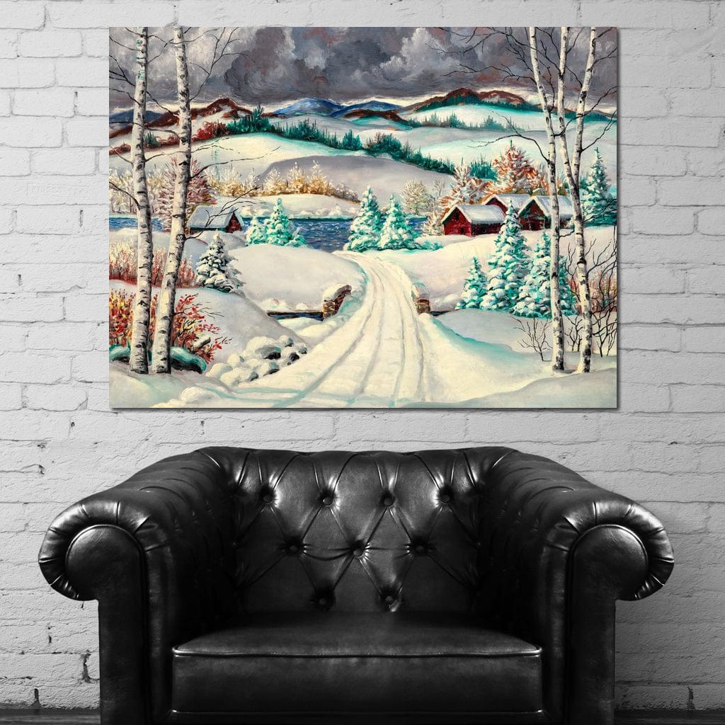Rural Winter Landscape - Image 3