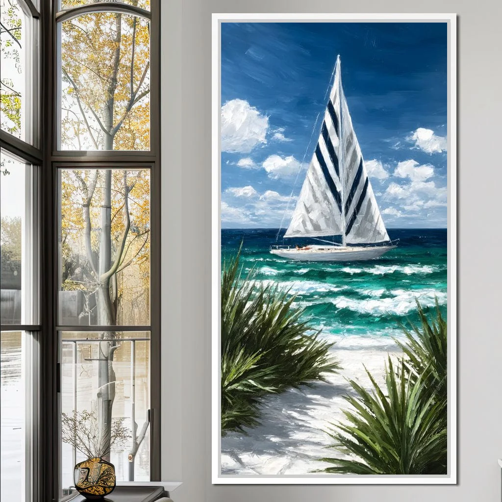 Sailing Beyond Turquoise Waves - Image 9