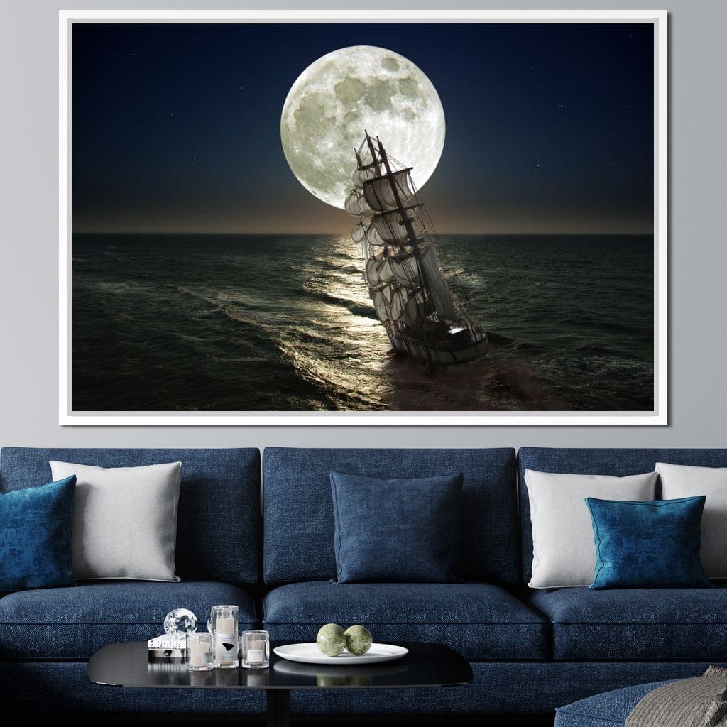 Sailing Under the Giant Moon - Image 18