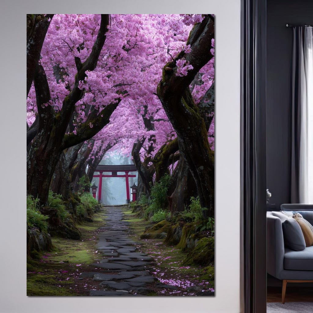 Sakura Gate Pathway Stillness - Image 11