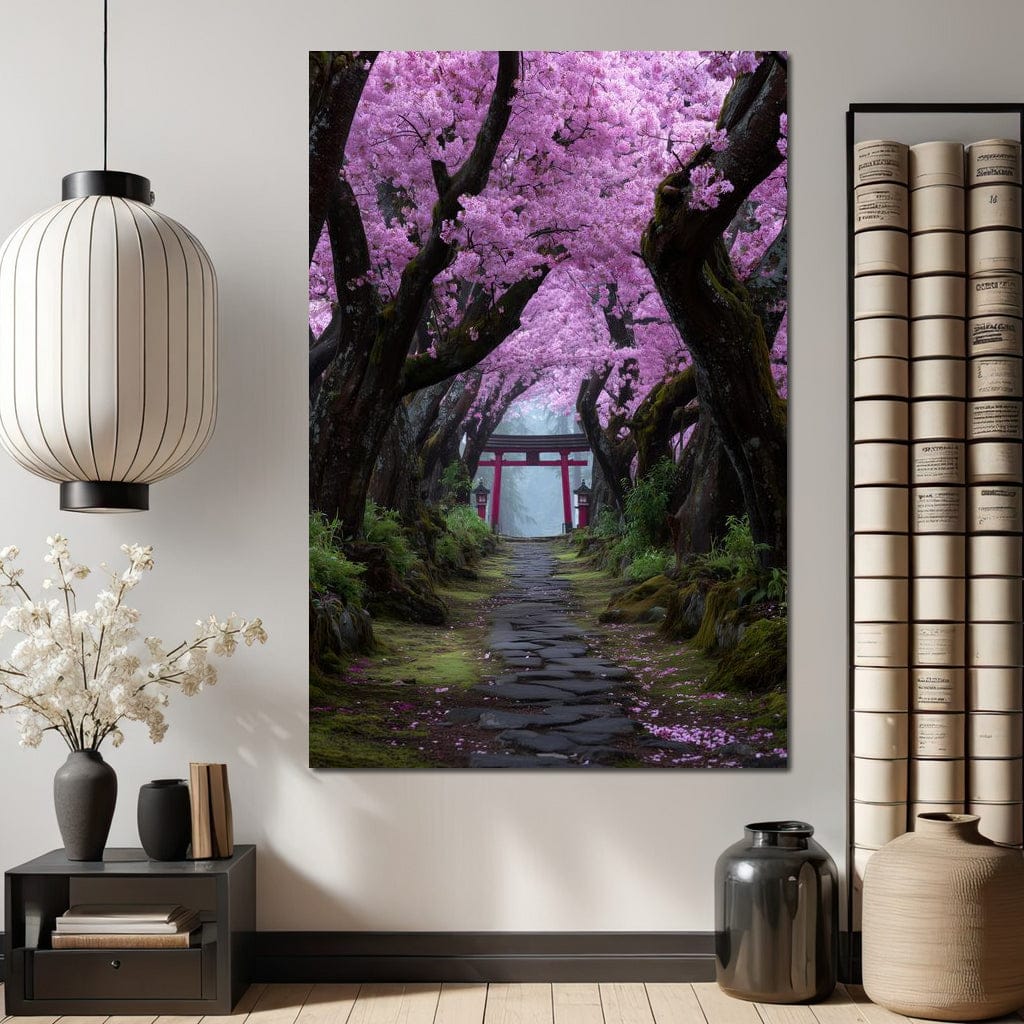 Sakura Gate Pathway Stillness - Image 9
