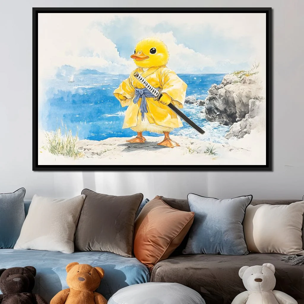 Samurai Duck By The Sea - Image 4
