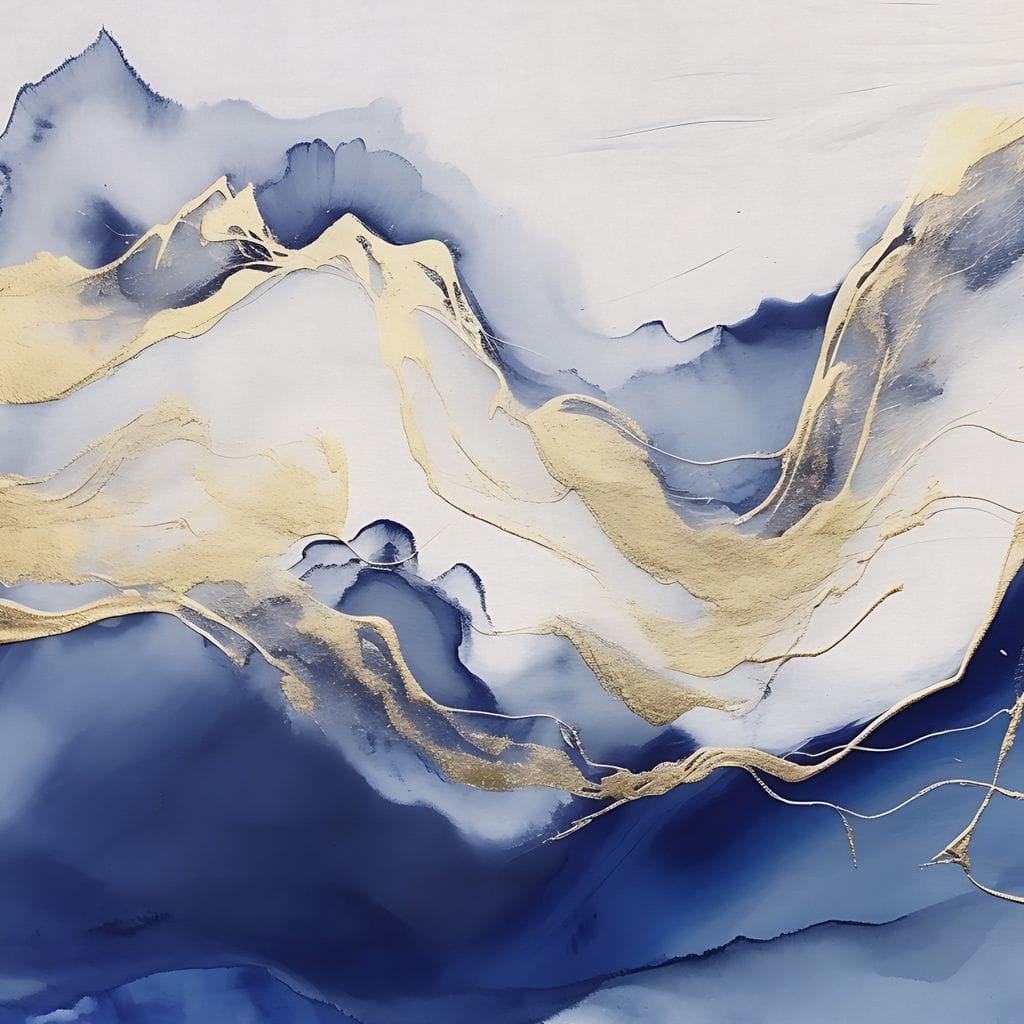 Sapphire Gold Mountain Flow - Image 16