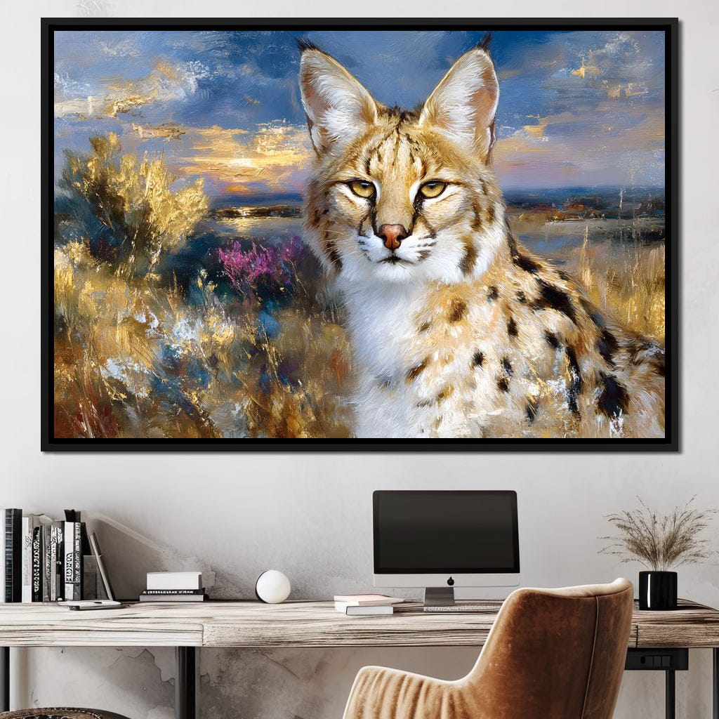 Savanna Serval Sunset Glow - Neal Hackett - Image 3