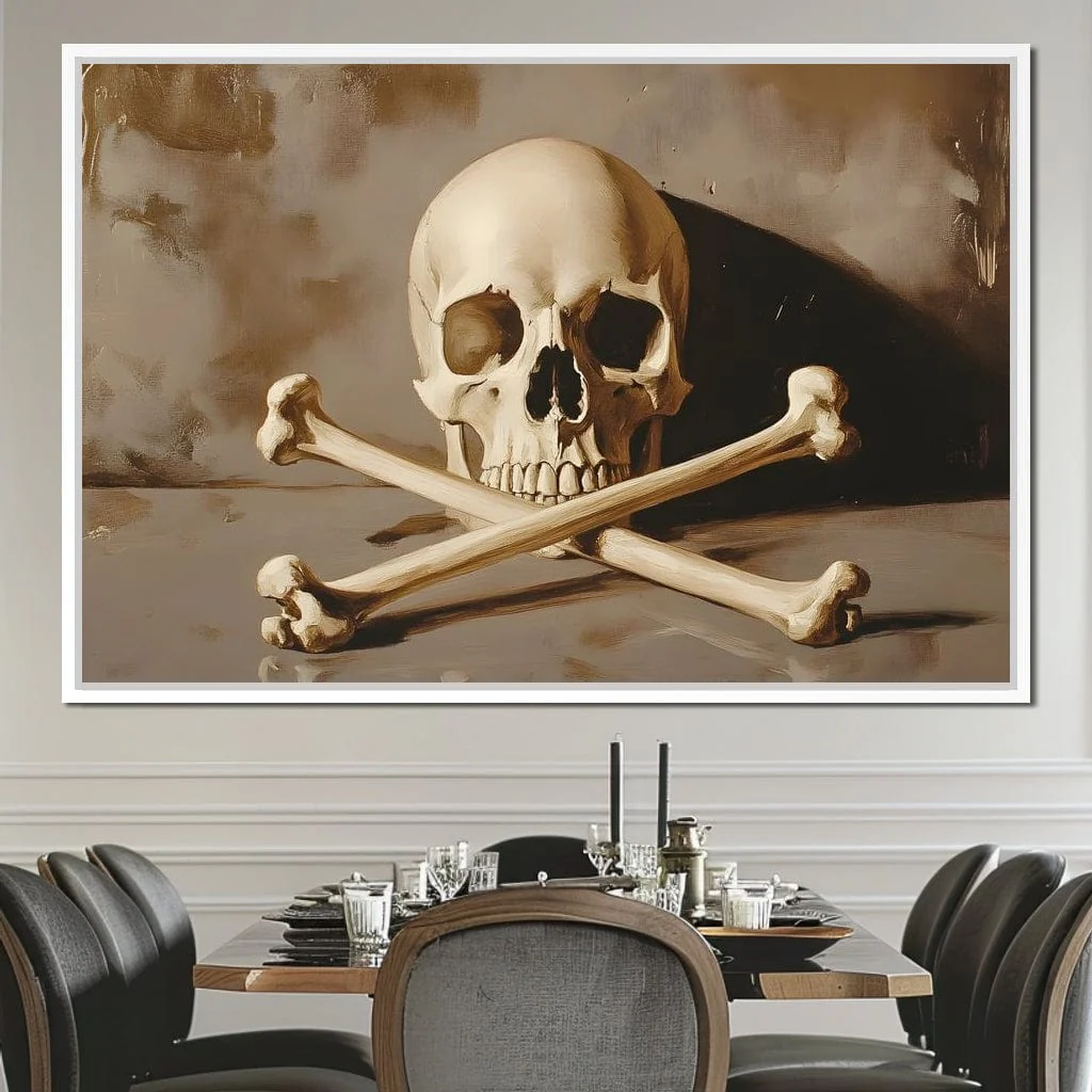 Sepia Skull And Crossbones Still - Image 10