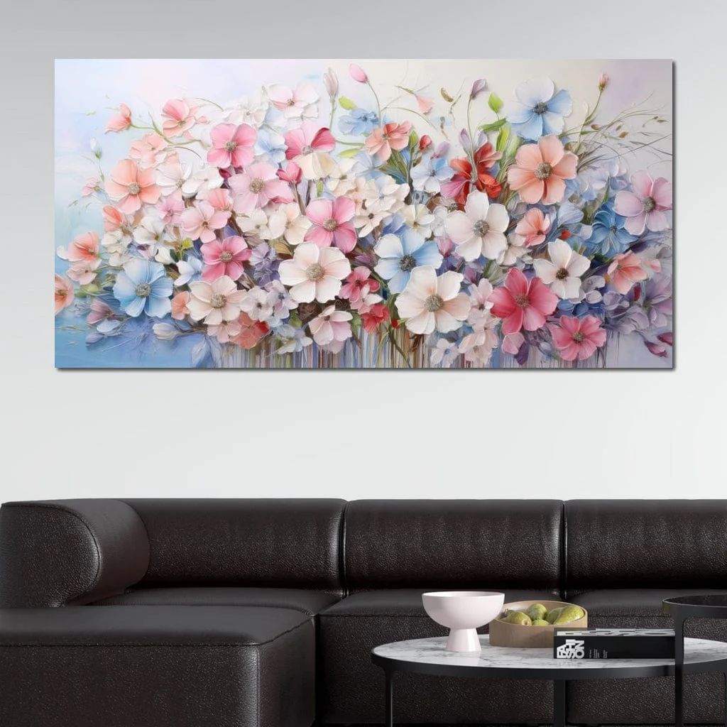 Serene Pastoral Petal Harmony - Image 8