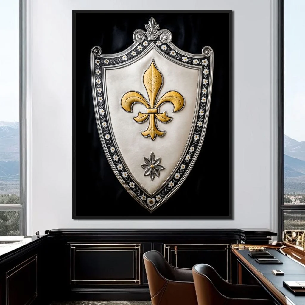 Shield of Golden Elegance Fleur De Lys - Image 8