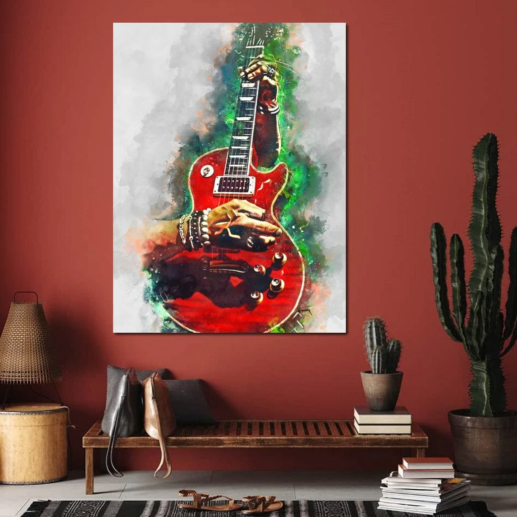 Slash Blood Red Guitar - Abraham Szomor - Image 2