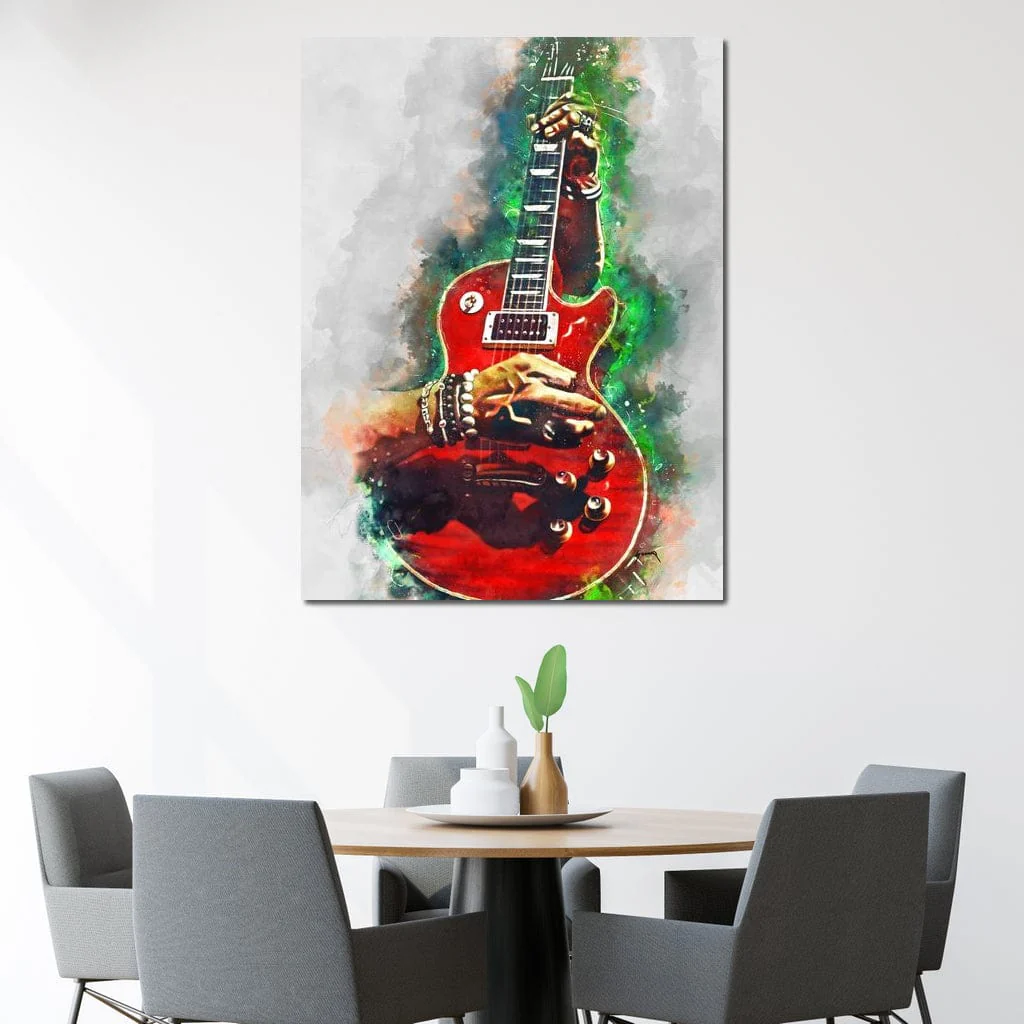 Slash Blood Red Guitar - Abraham Szomor - Image 6