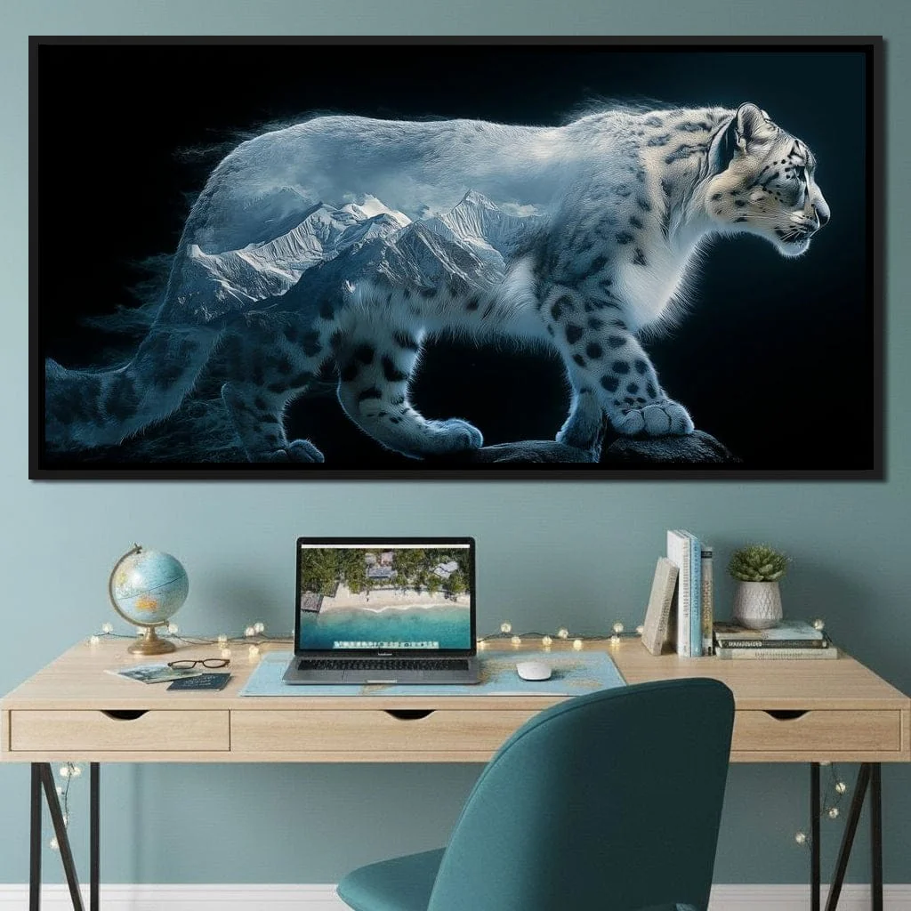 Snow Leopard Mountain Spirit - Image 4