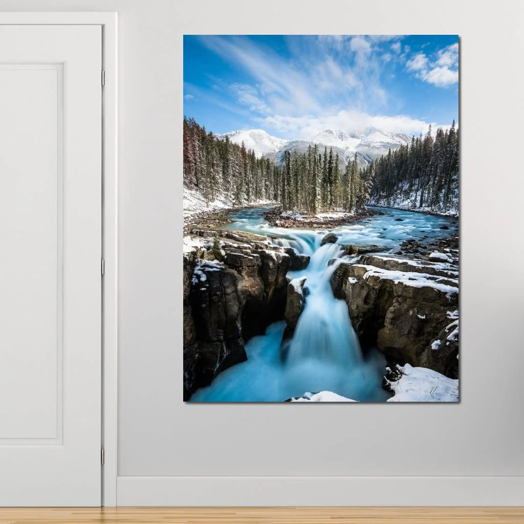 Snowy Sunwapta Falls - Lucas Moore - Image 7