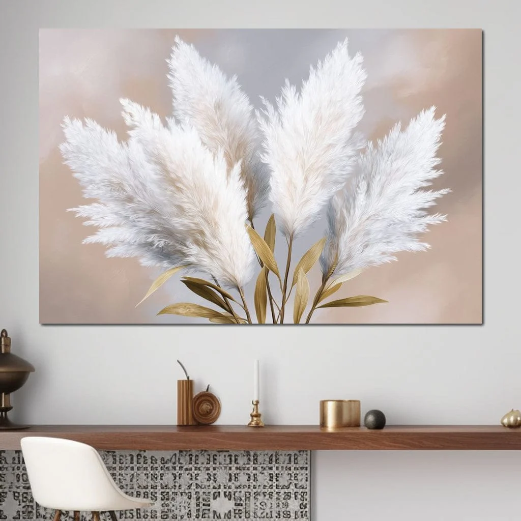 Soft Pampas Feathers Bouquet - Image 6