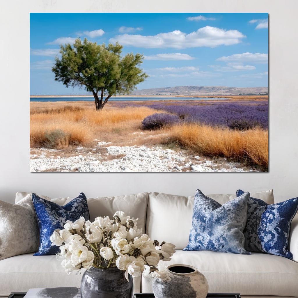 Solitary Tree Salt Marsh Sky - Image 7