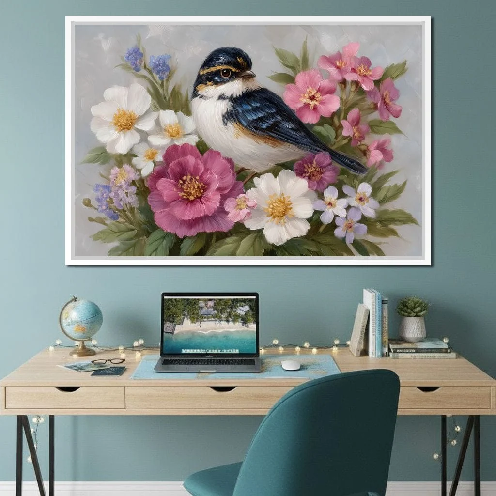 Songbird Garden Bouquet Oil Style - Image 9