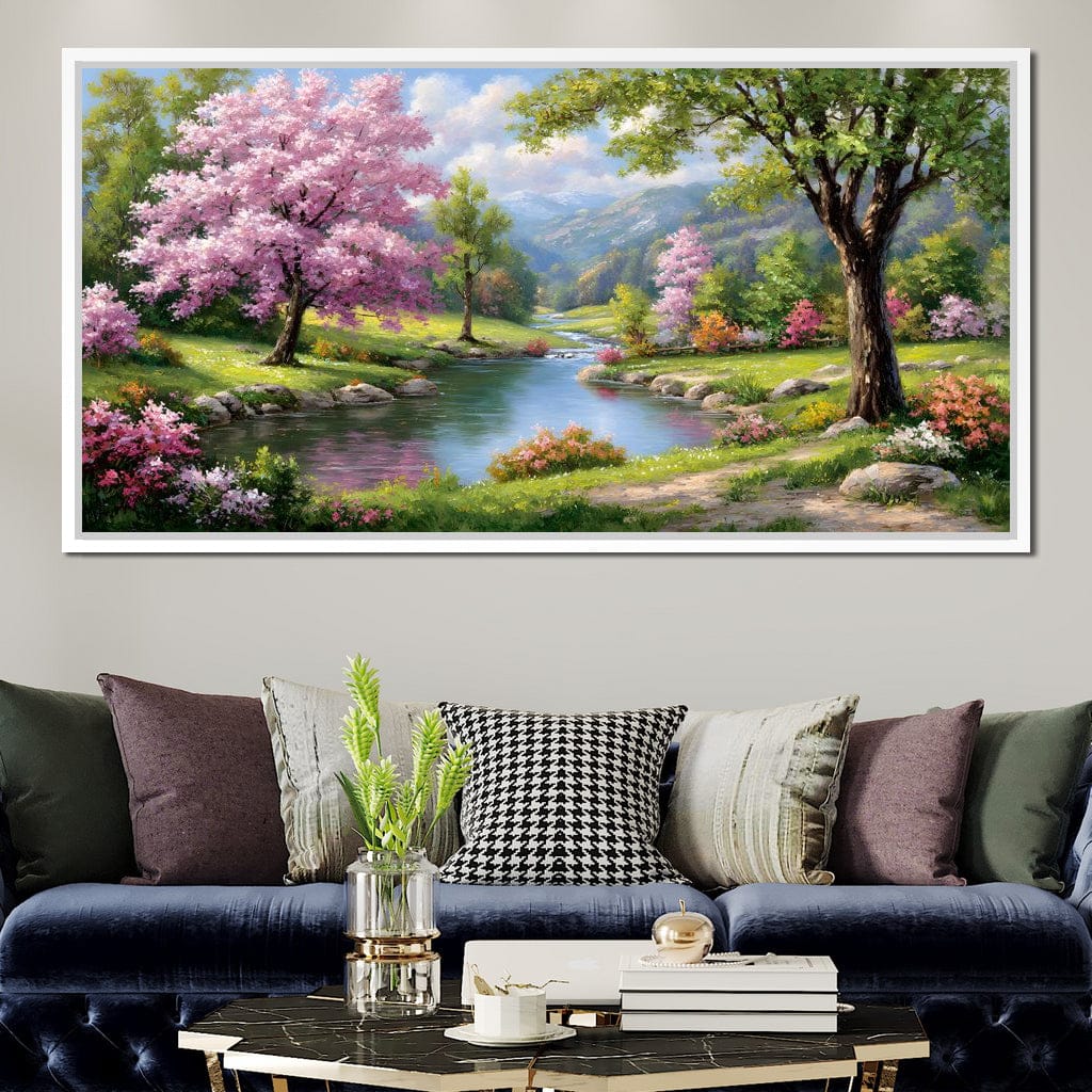 Spring Blossom Mountain Stream - Image 12