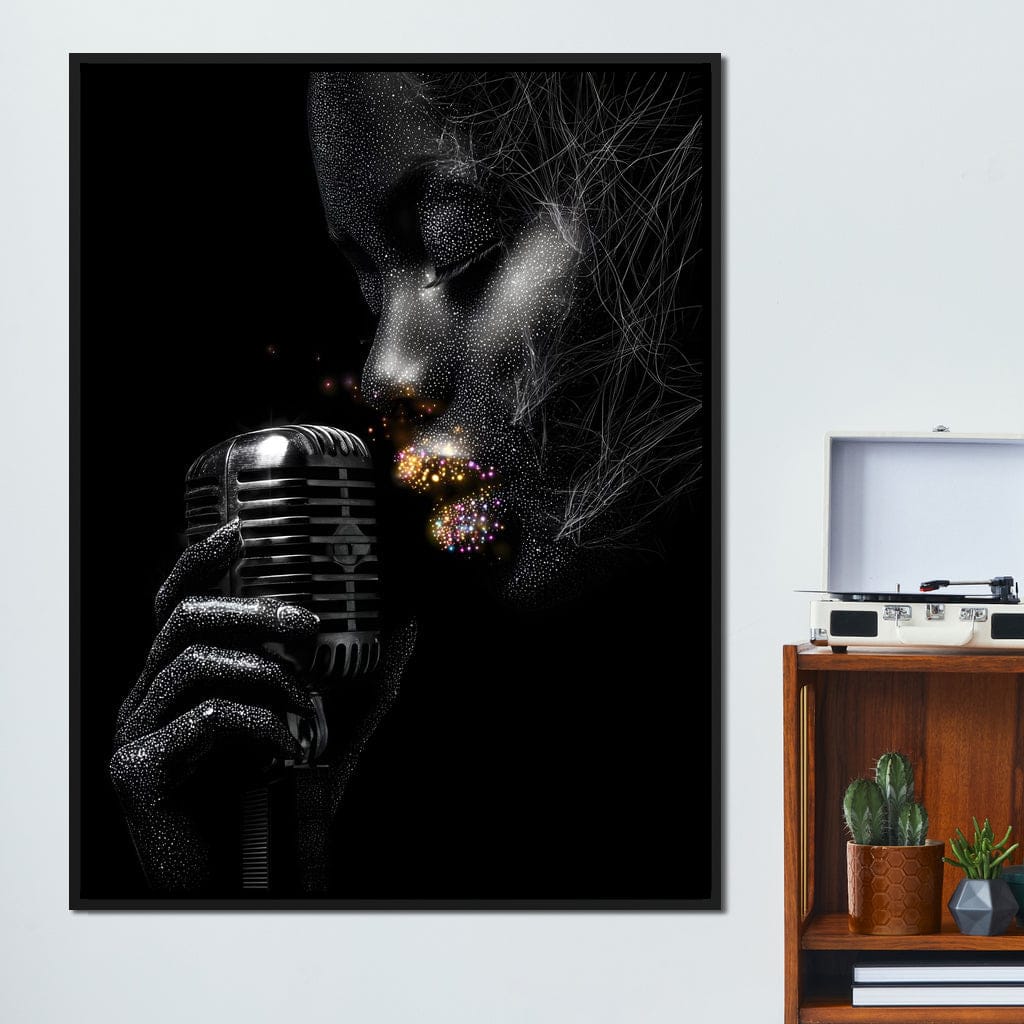 Stardust Singer Noir Portrait - Image 8