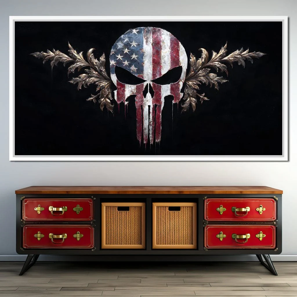 Stars Stripes Resolute Skull - Image 10