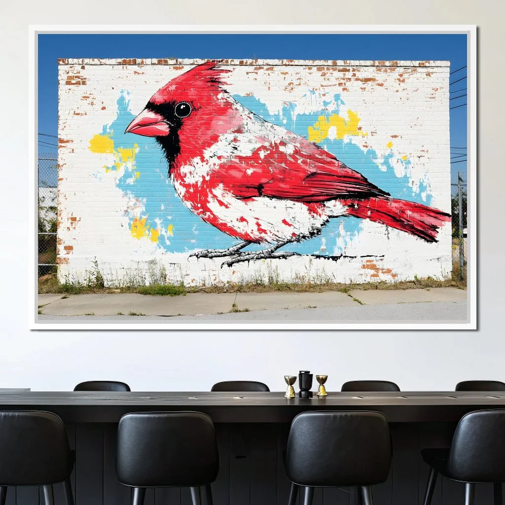 Street Art - Cardinal Mural - Image 11