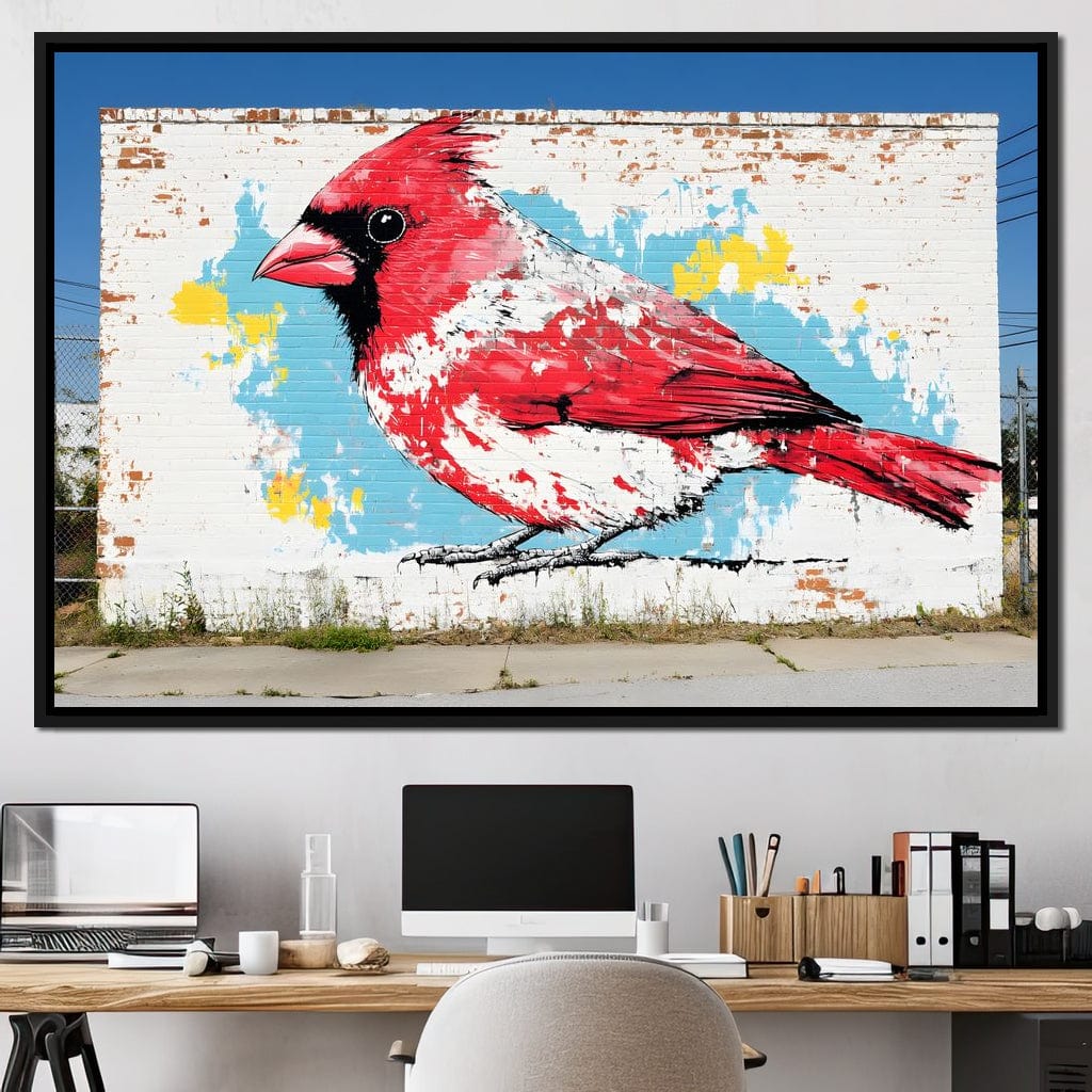 Street Art - Cardinal Mural - Image 2