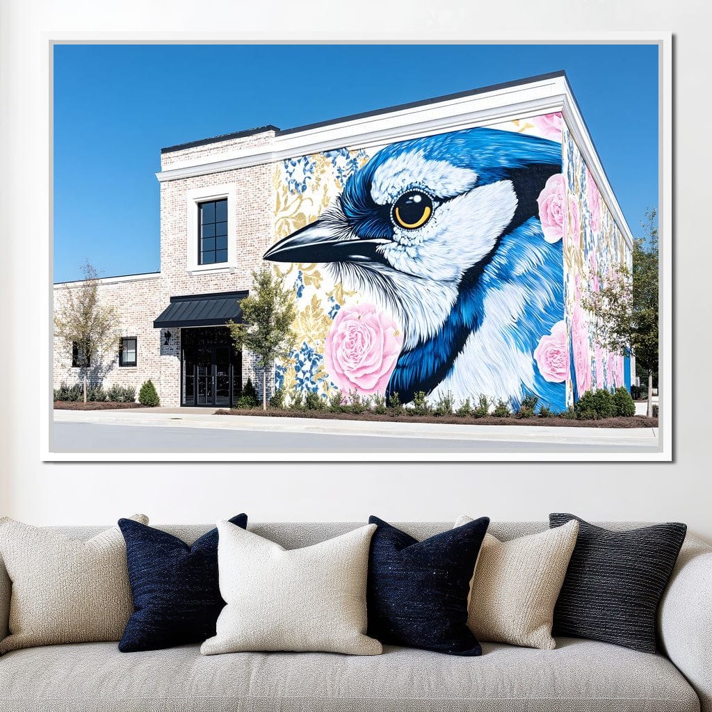 Street Art - Majestic Bluebird - Image 11