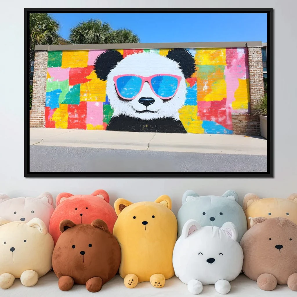 Street Art - Panda Shades - Image 6
