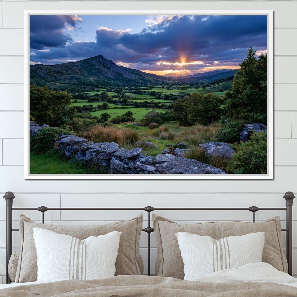 Sunbeams Over Green Valley - Image 11
