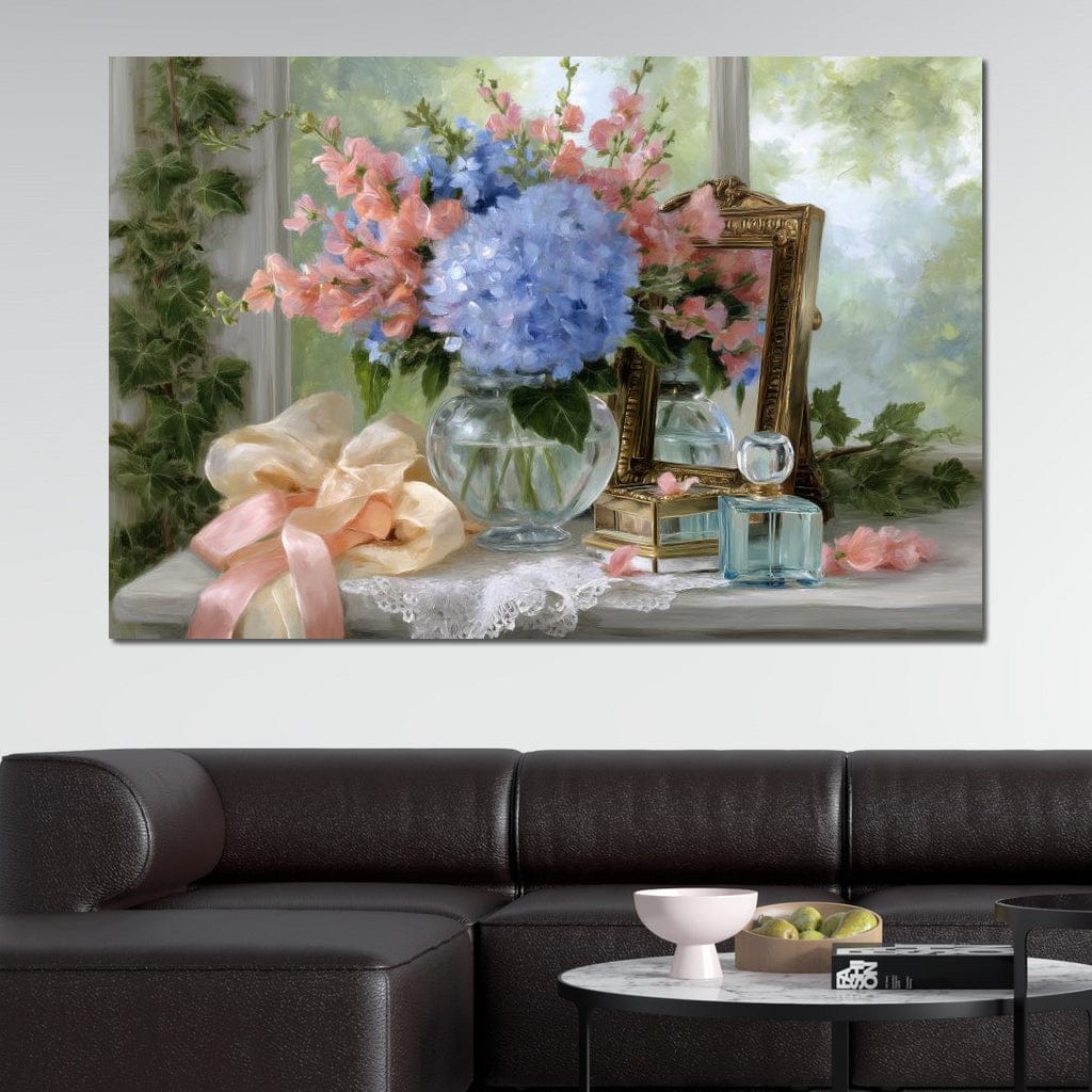 Sunlit Hydrangea Still Life - Image 7