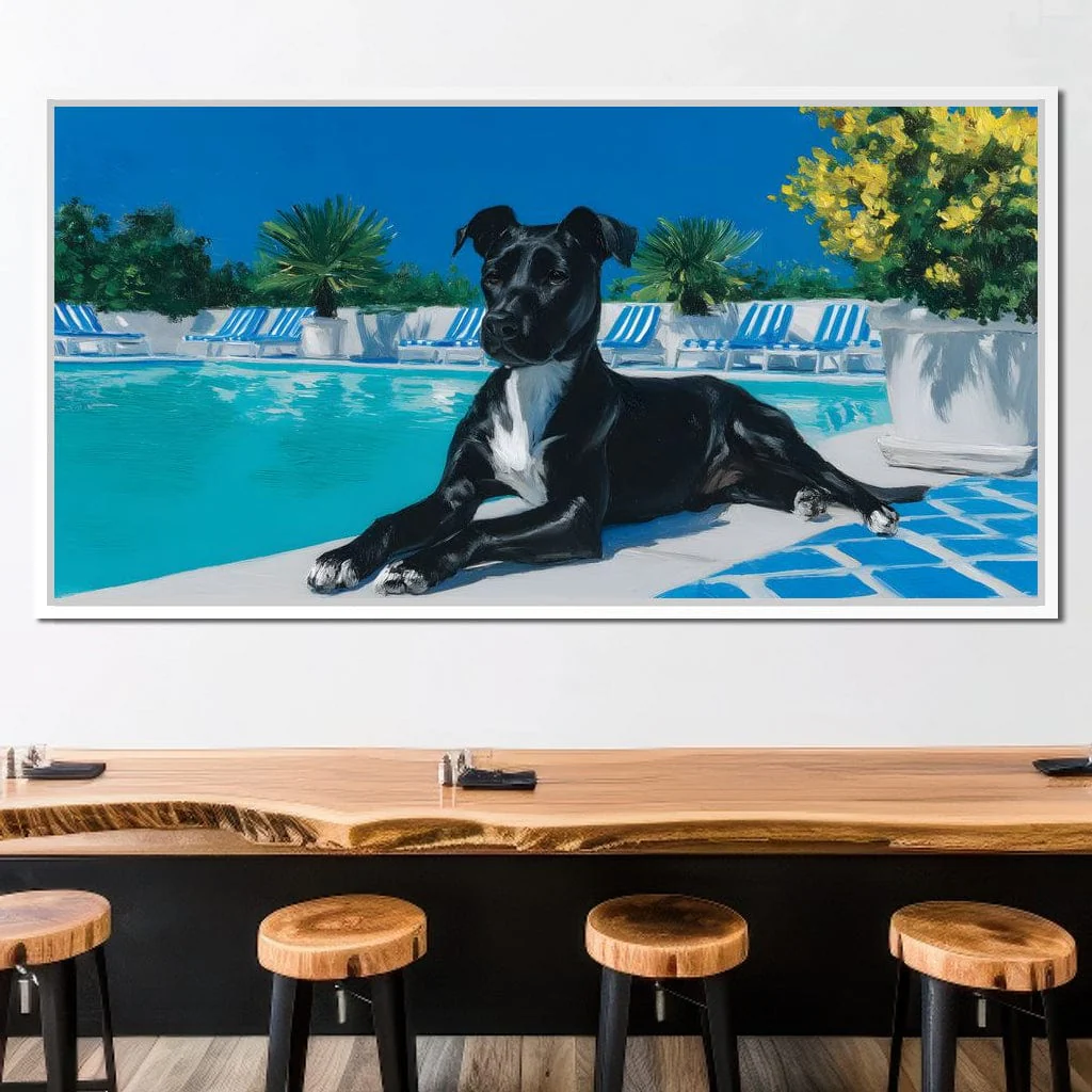 Sunlit Poolside Companion - Image 11