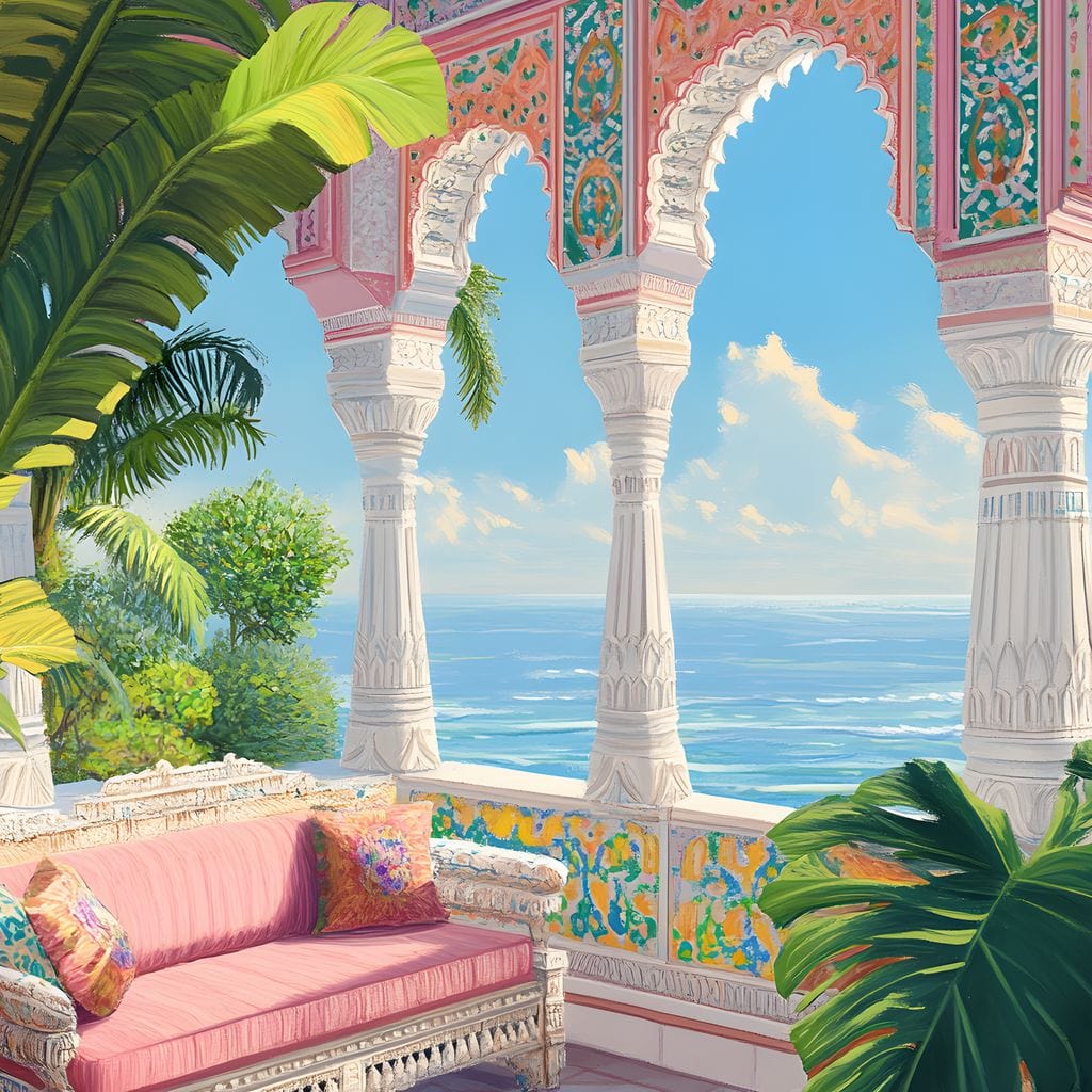 Sunlit Terrace Escape - Image 13