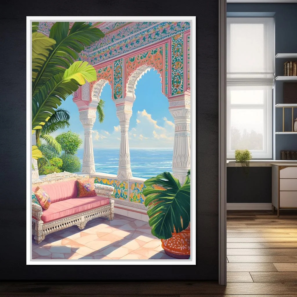 Sunlit Terrace Escape - Image 2