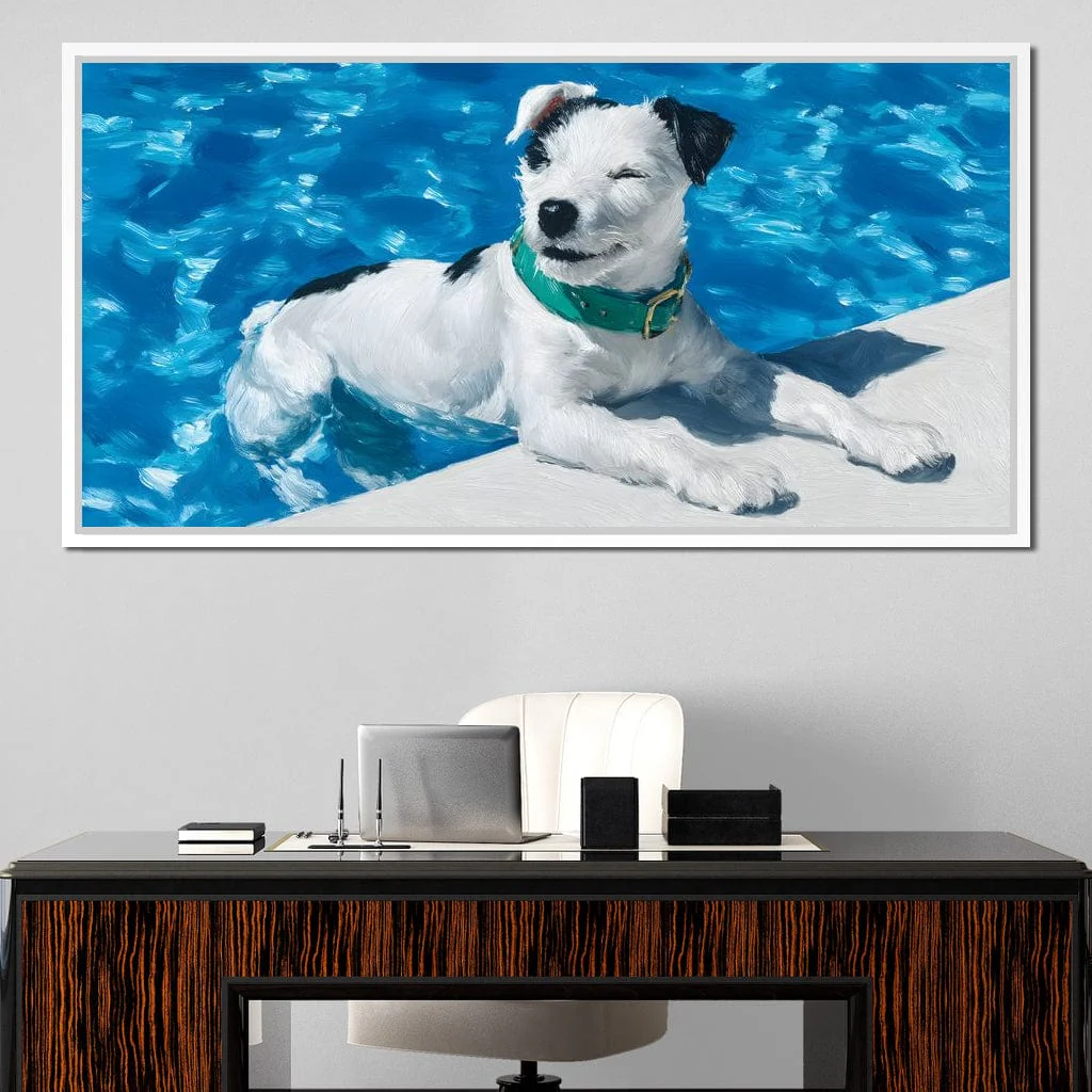 Sunny Poolside Companion - Image 12