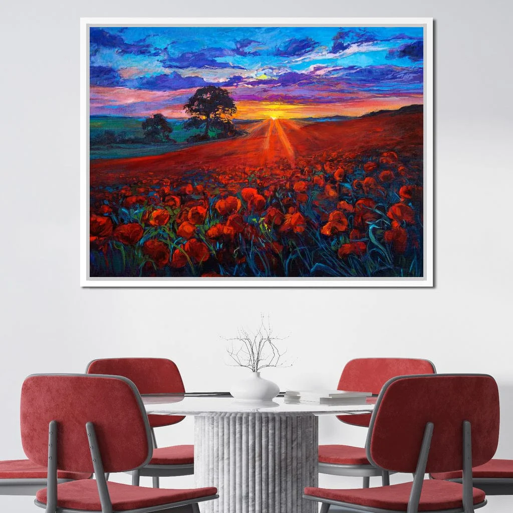 Sunset Over the Poppy Fields - Image 14