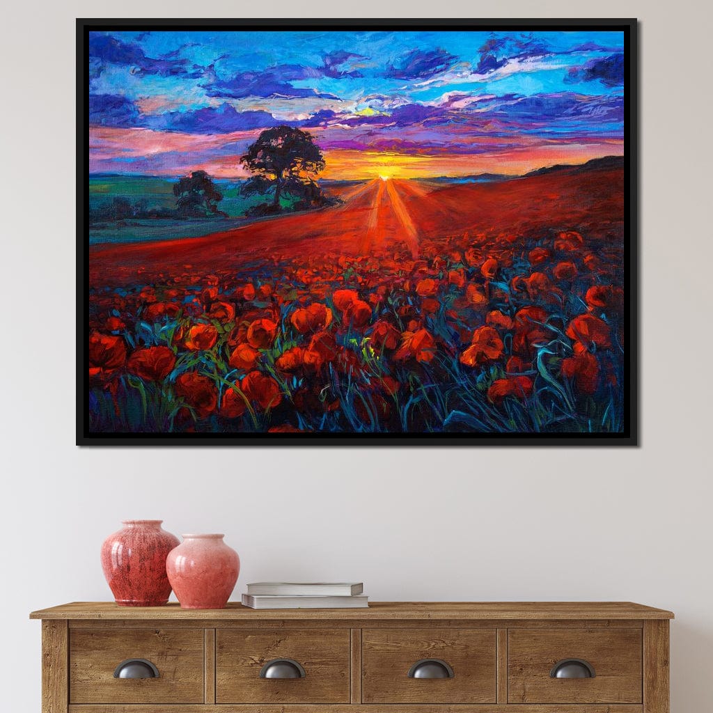 Sunset Over the Poppy Fields - Image 7