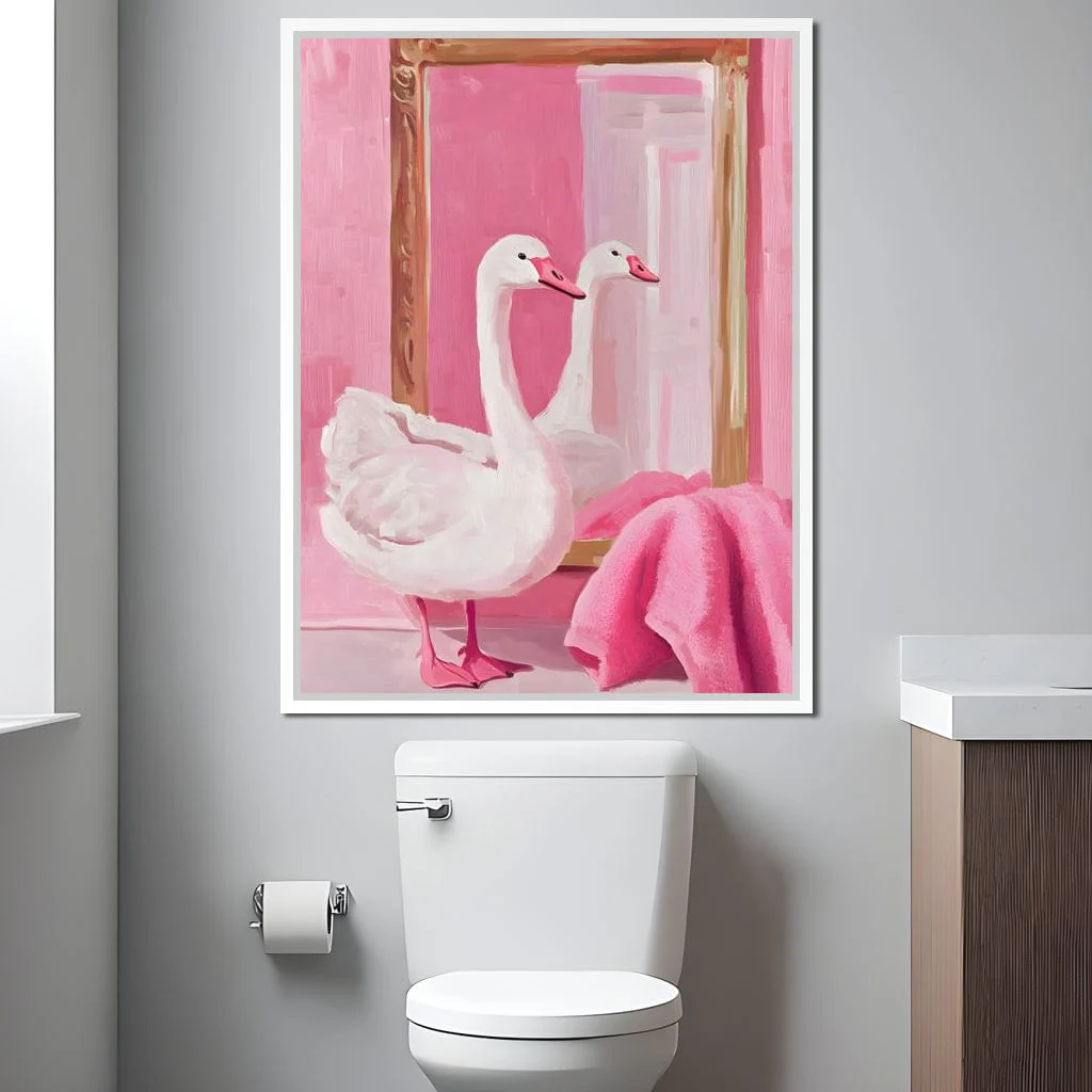 Swan in the Bathroom - Image 11