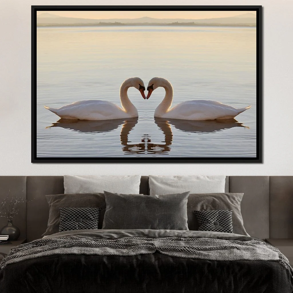 Swans On The Lake - Image 11