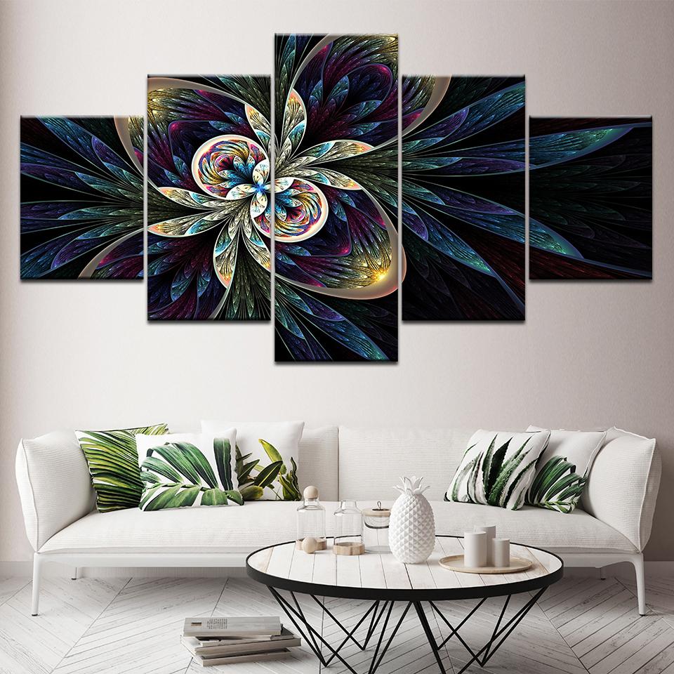 Symmetrical Digital Flower - Image 4